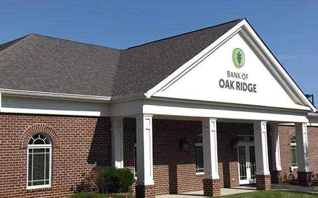 Bank of Oak Ridge location